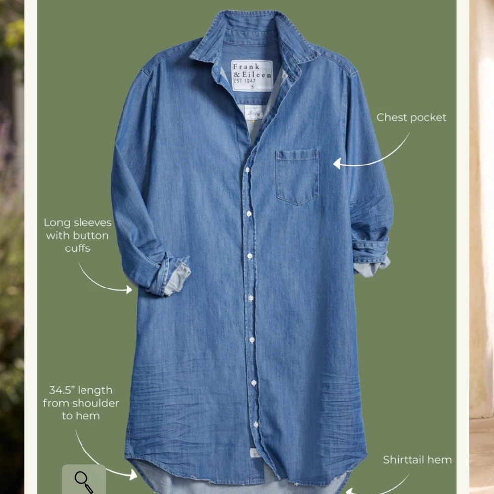 Frank & Eileen Mary Classic Shirdress